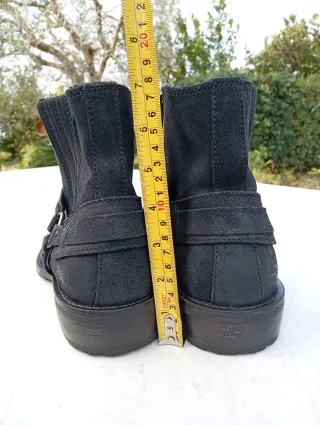 Stivali biker Texano neri