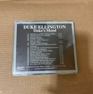 CD Duke Ellington Duke's Mood Jazz