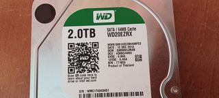 Disco Duro WD 2TB Green