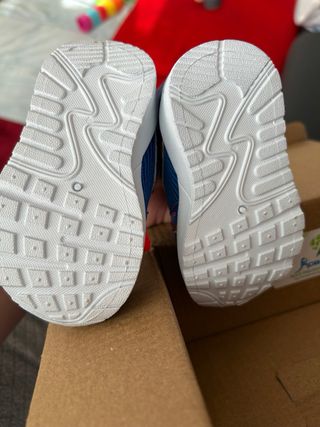 Scarpe ginnastica bimbo blu con dinosauri