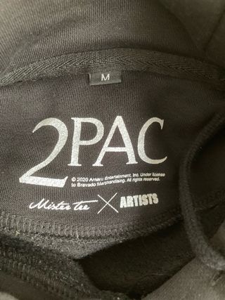 Sudadera Negra Tupac