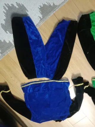 Disfraz Carnaval Verde y Azul