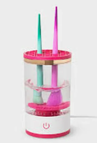 Limpiador de brochas de maquillaje