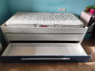 Cama nido con cajones