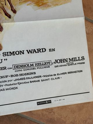 Póster de Amanecer Zulu (Zulu Dawn)