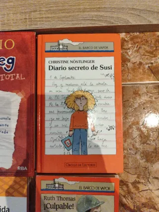 Lote 4 libros juveniles