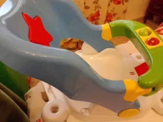 Asiento de Bañera Bebé con Juguetes