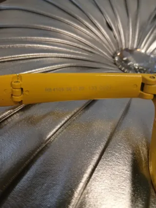 Gafas Ray-Ban Vintage Amarillas Articuladas