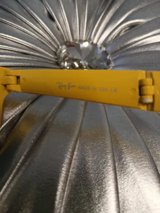 Gafas Ray-Ban Vintage Amarillas Articuladas