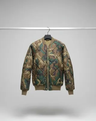 Cazadora Bomber Militar Camuflaje Talla 1