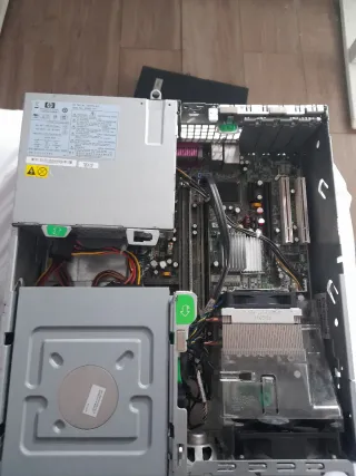 Ordenador HP Compaq Gris/Plata