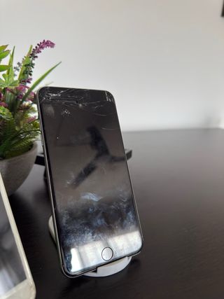 2x iPhone 6 Plus Apple Plata y Blanco