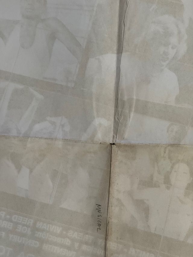 Fama 2 Camino a Broadway poster original argentino