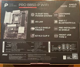 Placa Base MSI PRO B850-P WIFI