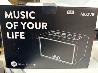 MLOVE A200 Portable Bluetooth Speaker with Aux Inp