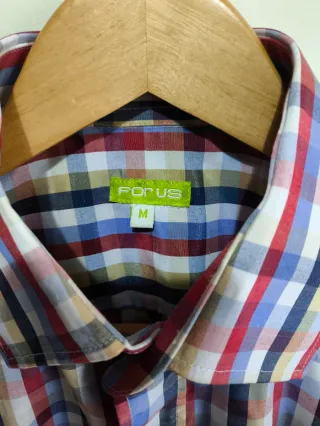 Camisa cuadros For Us Talla M