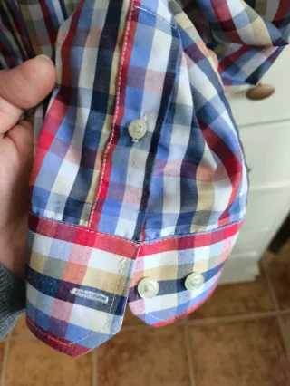 Camisa cuadros For Us Talla M