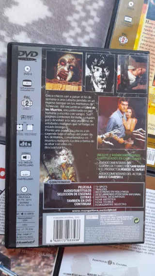 Lote 4 DVDs: Posesión Infernal, The Watcher y más