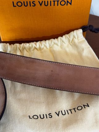 Cintura Louis Vuitton Monogram Oro