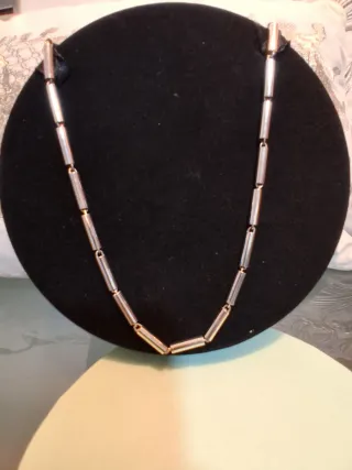 Gargantilla de plata.