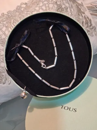 Gargantilla de plata.