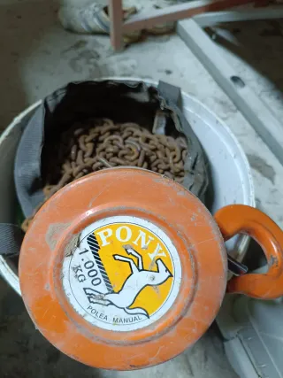 Polipasto de Cadena PONY 1000 kg