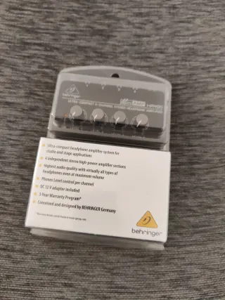 Behringer Micro AMP HA400 Amplificador Auriculares