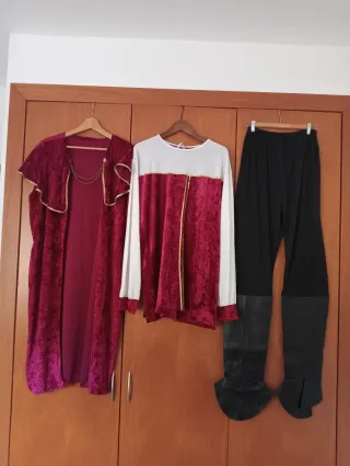 Disfraz época hombre talla única