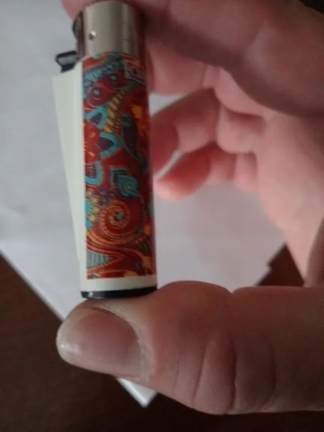 Encendedor Clipper Diseño Paisley