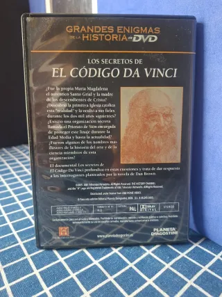 DVD LOS SECRETOS DEL CÓDIGO DA VINCI ORIGINAL