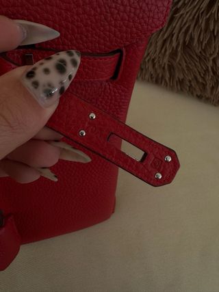 Borsa Hermès Birkin Rosso