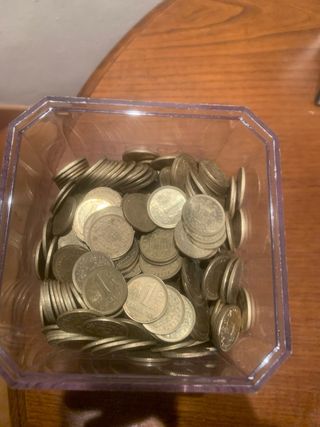 Lote monedas pesetas antiguas