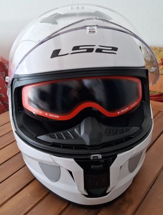 Casco LS2 Stream II Blanco Talla M
