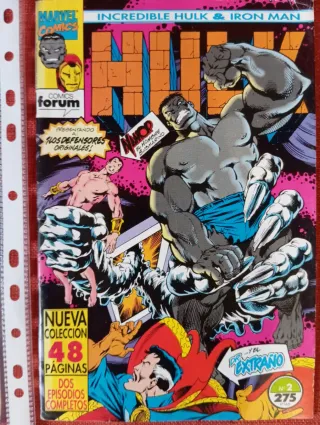 Lote de 16 cómics de Marvel clásicos.