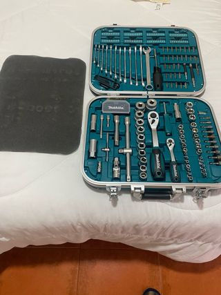 Maletín de herramientas azul