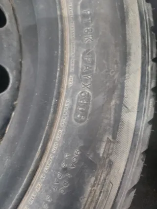 Llanta de repuesto citroen c6 225/55 R17