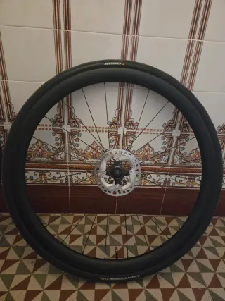 Ruedas carbono DrWheel carretera disco 40mm–1398g