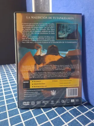 DVD LA MALDICIÓN DE TUTANKHAMON ORIGINAL