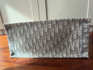 Christian Dior Book Tote Lona Dior Oblique Gris