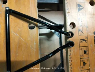 Soportes Maletas Laterales Moto Negros