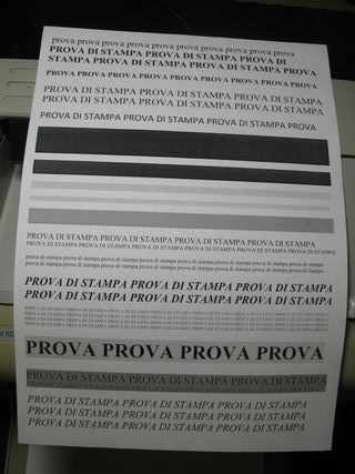 Stampante HP LaserJet con cartuccia di scorta