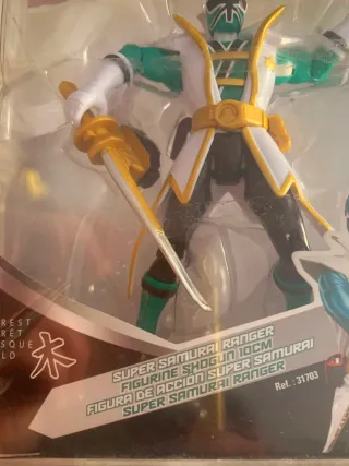 Power Rangers Samurai Forest Ranger Figura