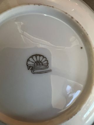 Juego café porcelana China 60s