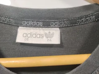 Camiseta Adidas Gris Logo Trefoil