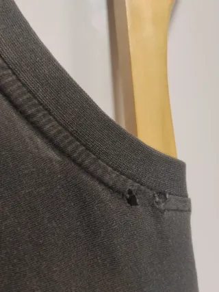 Camiseta Adidas Gris Logo Trefoil