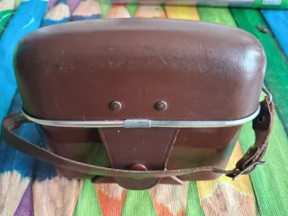 Funda Eumig Vintage Cuero Cámara