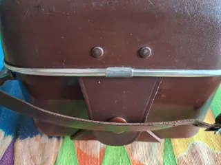 Funda Eumig Vintage Cuero Cámara