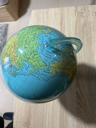 Globo terráqueo educativo