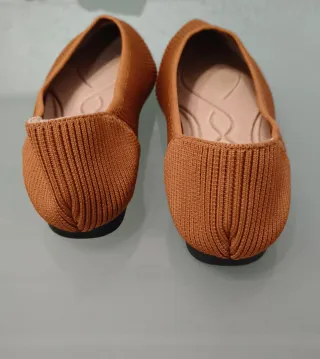 Zapatos planos marrones talla 37.5