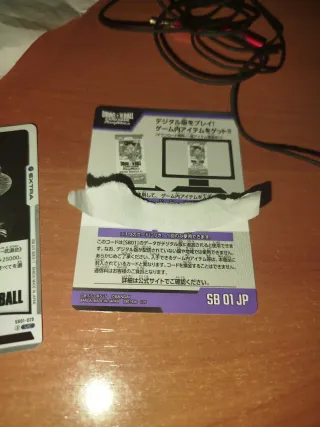 CARTAS DRAGON BALL MANGA BOOSTER 01